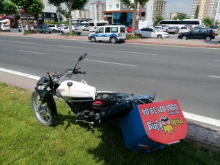 Son dakika: Çaldığı motosikletle kaza yapınca bırakıp kaçtı
