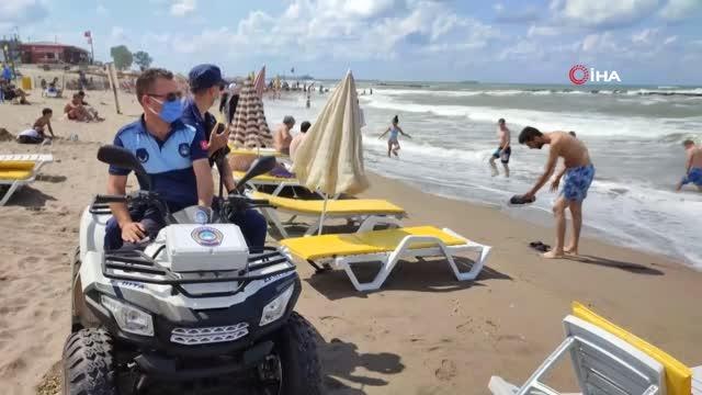 Karasu ve Kocaali'de denize girmek yasaklandı