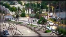 Tres guardias civiles heridos en el salto a Melilla de 238 migrantes