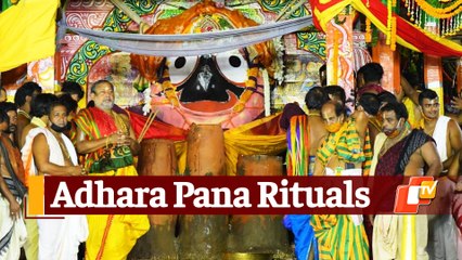 Ratha Jatra 2021 | Adhara Pana Rituals Begin On Chariots