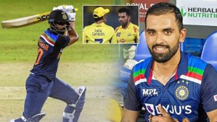 Ind vs SL 2nd ODI : MS Dhoni Impact In My Knock Against SL - Deepak Chahar