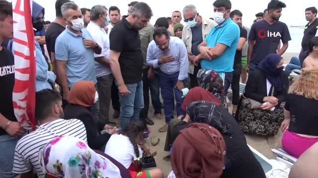 Şile'de denizde kaybolan gençleri arama çalışmaları sürüyor