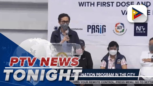 100% of A2 priority group in Pasig City vaccinated; LGU kicks off rollout of Janssen vaccine