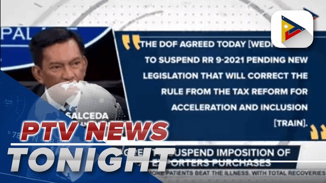 DOF, BIR agree to suspend imposition of 12% VAT on exporters purchases