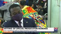 Vetting of Special Prosecutor Nominee: Kissi Agyebeng before Appointments Committee (22-7-21)