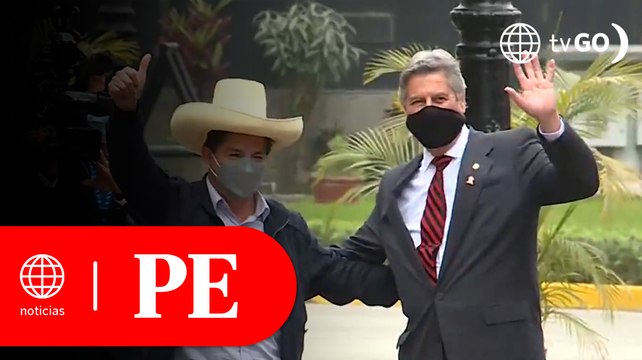 Pedro Castillo y Francisco Sagasti se reunieron en Palacio de Gobierno | Primera Edición