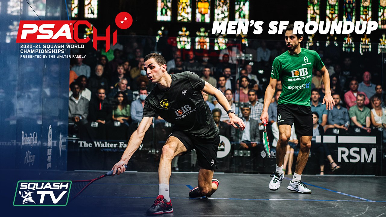 Squash: PSA World Championships 2020-21 - Men's Semi-Finals Roundup