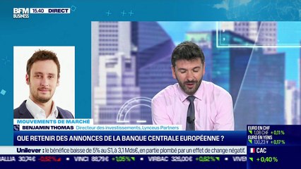 Benjamin Thomas (Lynceus Partners) : Que retenir des annonces de la Banque centrale européenne ? - 22/07