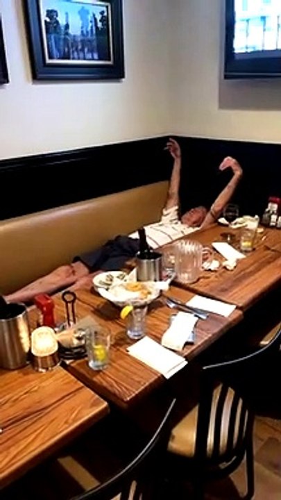 Grandpa Gracefully Dragged Out