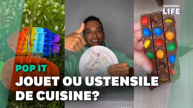Pop it, ce jeu anti-stress devenu un moule à gâteau sur TikTok