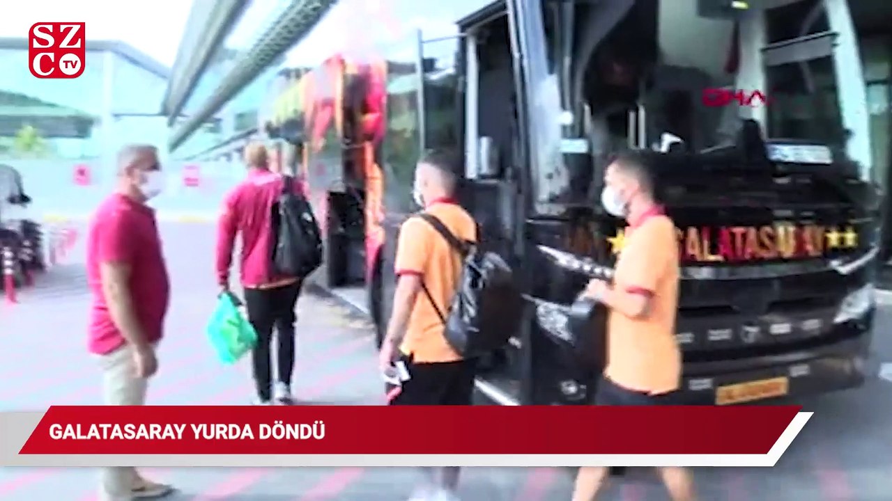 Galatasaray, yurda döndü