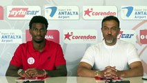 ANTALYA - Fraport TAV Antalyaspor, ABD’li oyuncu Haji Wright ile resmi sözleşme imzaladı