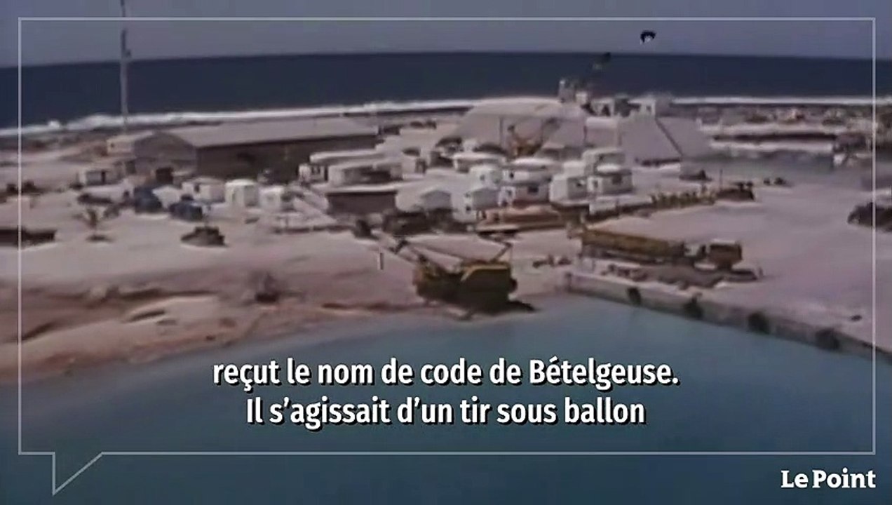 Août 1968 : le 1er essai de la bombe H sur l’atoll de Fangataufa