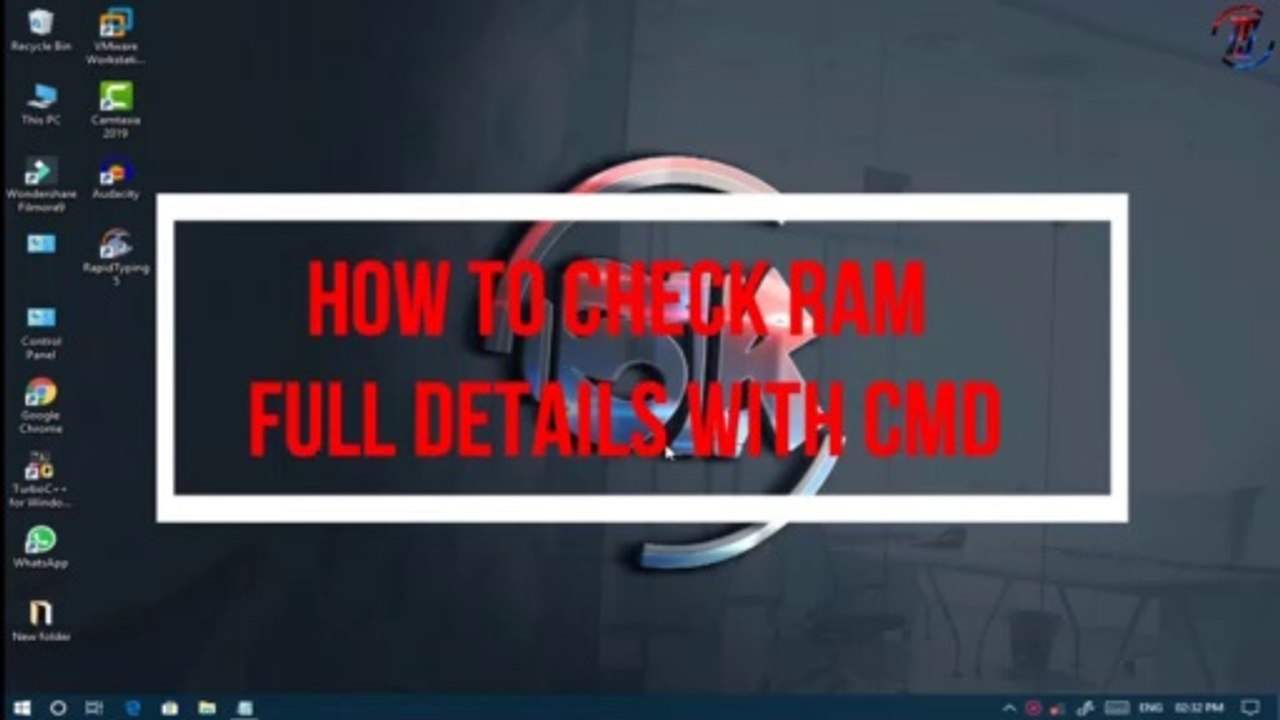 How to Know Your Full RAM Specification via CMD in Windows 10