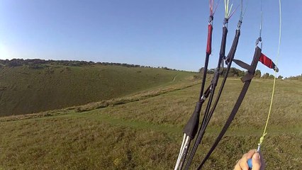 Paraglider Crashes After Short Flight