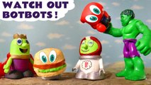 Marvel Avengers Hulk Toy and the Funny Funlings have Bot Bot Trouble in this Family Friendly Stop Motion Toy Story Full Episode English Video for Kids from Kid Friendly Family Channel Toy Trains 4U