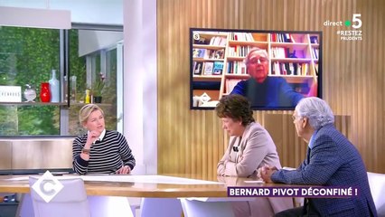 Bernard Pivot analyse les mots liés au coronavirus  sur "C à Vous"