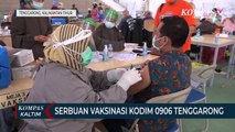 Ribuan Warga Ikuti Serbuan Vaksinasi Kodim 0906 Tenggarong