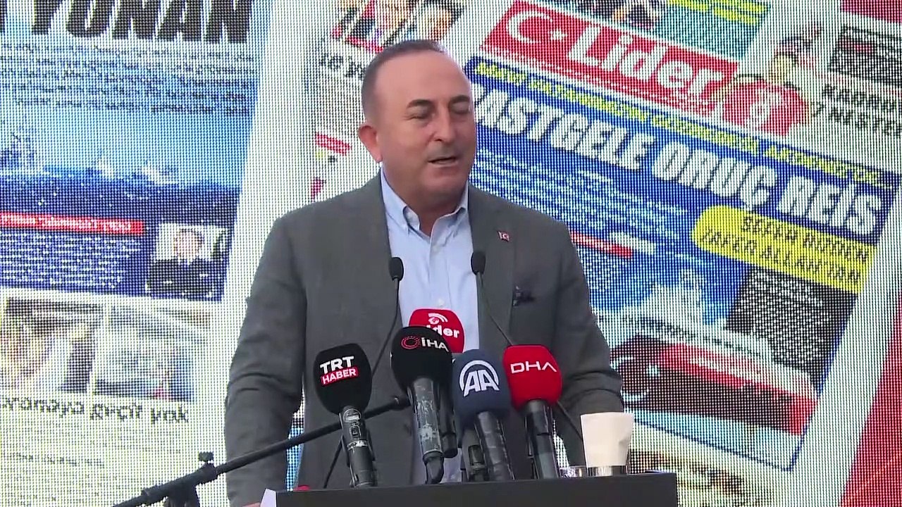 ANTALYA - Çavuşoğlu: 'KKTC'nin ve Türkiye'nin haklarını savunurken tereddüte düşmeyiz'
