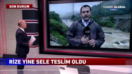 Rize'deki sel felaketinde son durum