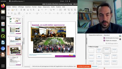 Atelier BlueHats: Geotrek et Geonature