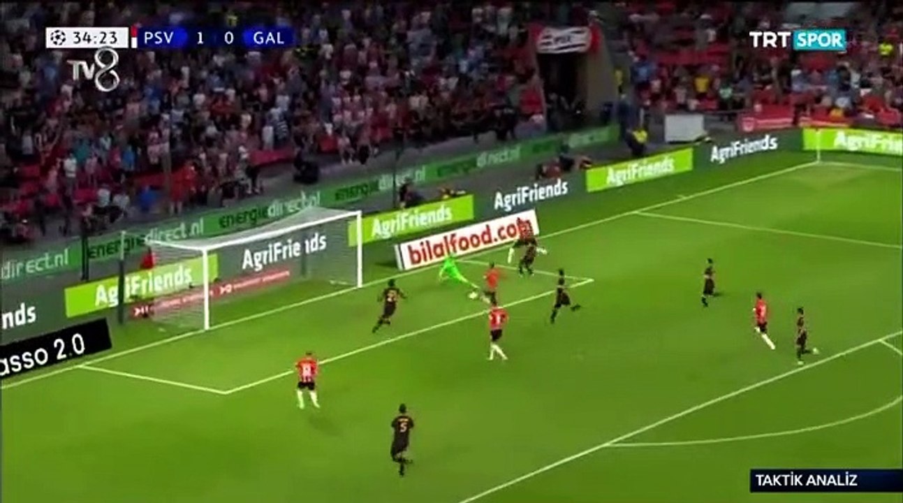 PSV 5 - 1 GALATASARAY MAÇ ÖZETİ  22 TEMMUZ 2021