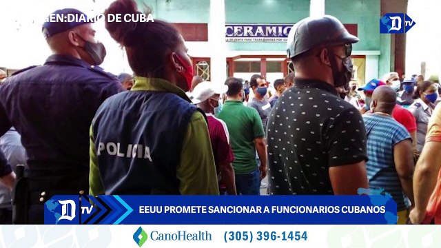 EEUU promete sancionar a funcionarios cubanos | El Diario en 90 segundos