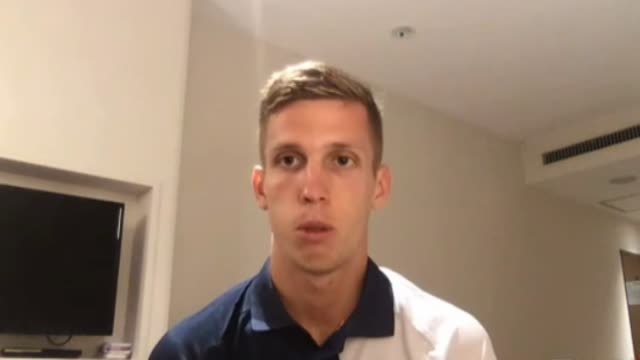 Dani Olmo: Queda camino. Nos quedan dos partidos que tenemos que ganar. Lo tenemos claro