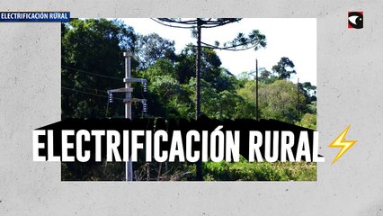 Mas de 6 mil familias de productores accedieron al servicio eléctrico