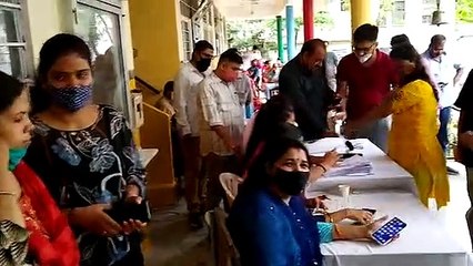 600 से अधिक लोगों ने लगवाई वैक्सीन