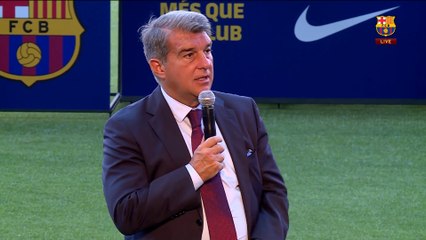 Joan Laporta se dit confiant concernant l'avancée du dossier Messi