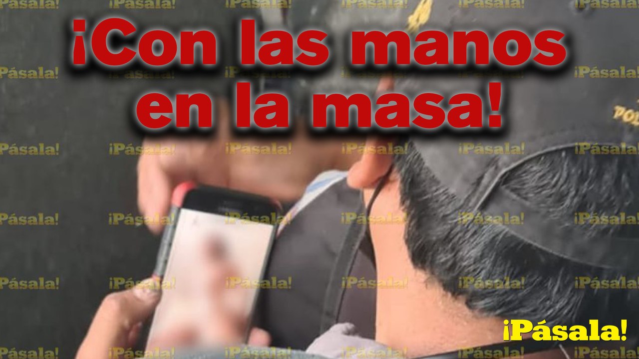 Lo detienen por mostrar nopor en transporte