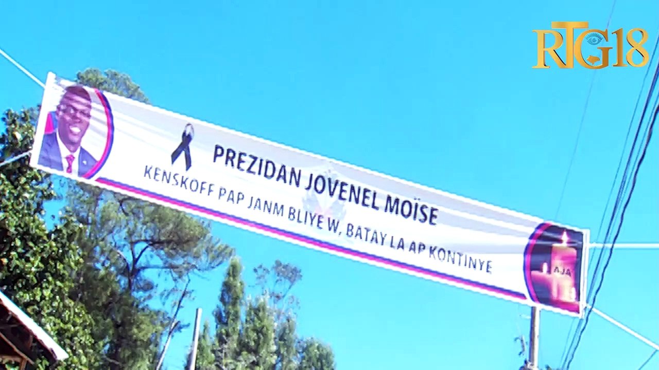 Meri Kenscoff rann omaj ak Prezidan Jovenel Moïse ki mouriasasinen 7 jiyè pase a