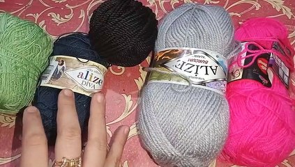 انواع الخيوط المستخدمه في الكروشيه والتريكو