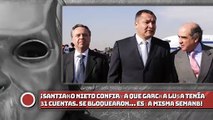¡Santiago Nieto confirma que García Luna tenía 11 cuentas. Se bloquearon… esta misma semana!