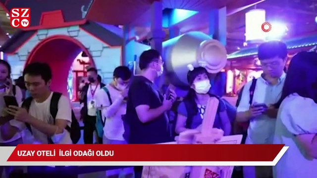 Çin’in Tiangong Uzay İstasyonu’ndan ilham alınarak hazırlanan Uzay Oteli ilgi odağı oldu