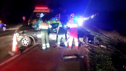 Gravíssimo acidente é registrado na BR-277, na região de Ibema