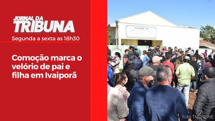 Comoção marca o velório de pai e filha em Ivaiporã