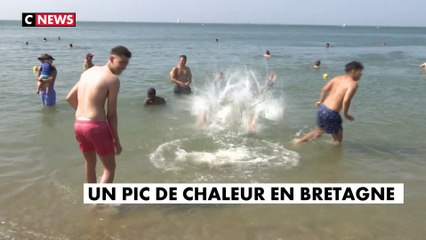 La Bretagne confrontée à un pic de chaleur