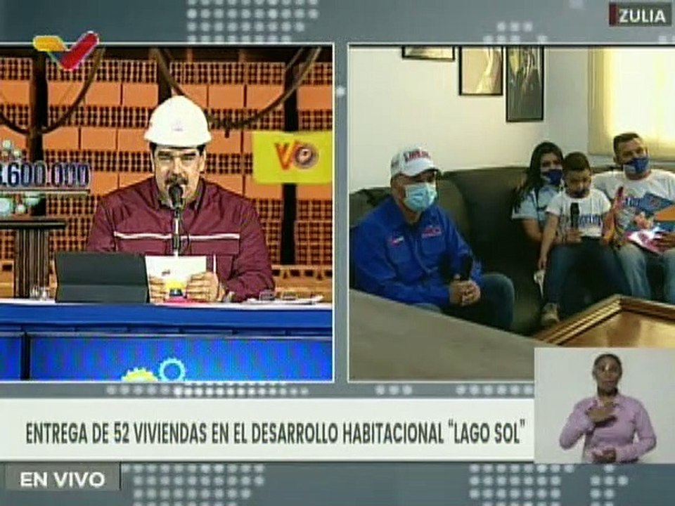 Zulia | GMVV entrega el hito 3 Millones 600 Mil en el desarrollo habitacional "Lago Sol"
