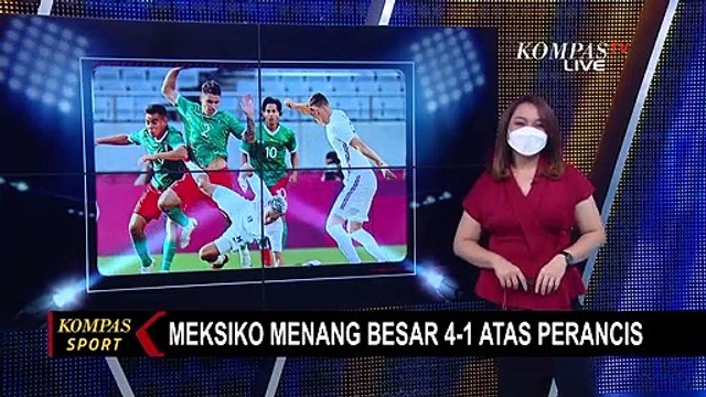 Meksiko Menang Besar 4-1 Atas Perancis