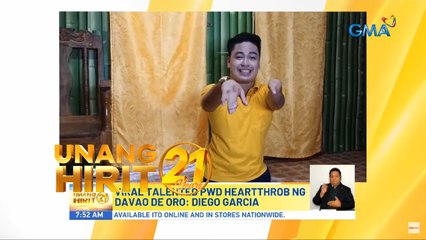 Unang Hirit: Gwapong viral tiktokerist na si Diego Garcia, bakit nga ba walang paa?