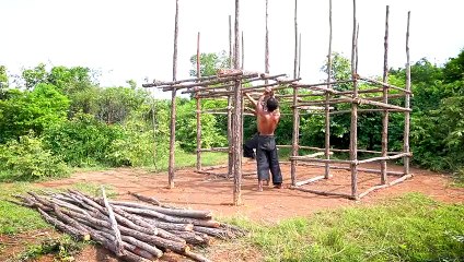 Building The Most Creative Two Story Villa By Wood 100