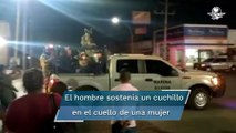 Detienen a hombre que tomó de rehenes a 42 personas en un autobús en Cajeme, Sonora