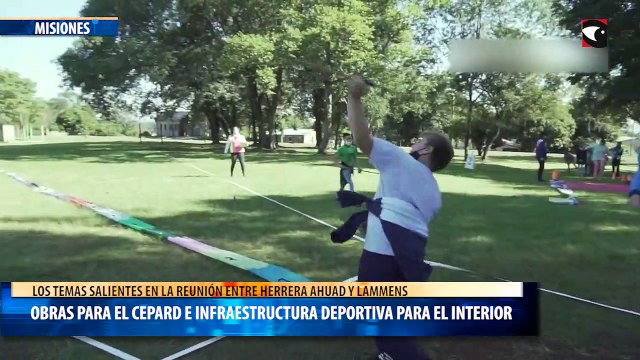 Obras para el Cepard e infraestructura deportiva para el interior de la provincia, los temas salientes en la reunión entre Herrera Ahuad y Lammens