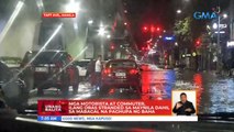 Mga motorista at commuter, ilang oras stranded sa Maynila dahil sa mabagal na paghupa ng baha | UB