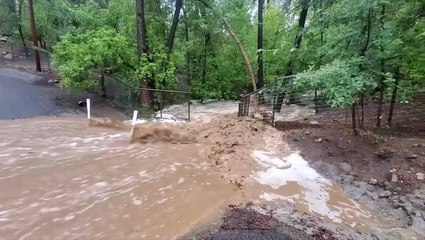 Heavy rain continues across the parched Southwest