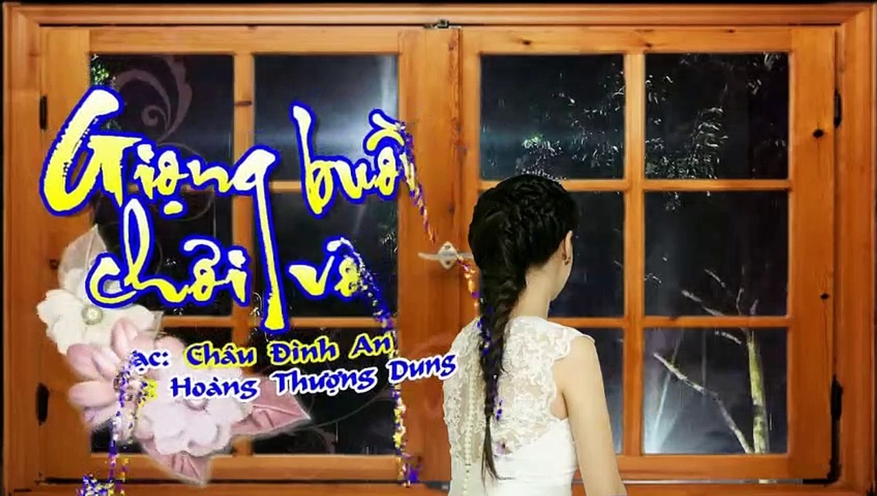 [Karaoke] GIỌNG BUỒN CHƠI VƠI - Châu Đình An - Thơ: Hoàng Thượng Dung (Giọng Nữ)