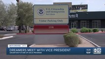 Dreamers meet with Vice President over future of DACA