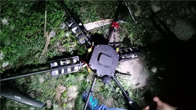 JK: Police shoots down drone in Akhnoor, recovers IED